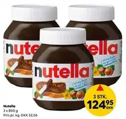 BorderShop Nutella tilbud