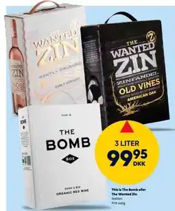 BorderShop This is The Bomb eller The Wanted Zin tilbud