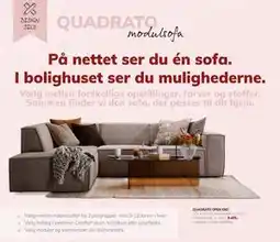 Daells Bolighus QUADRATO OPEN END tilbud