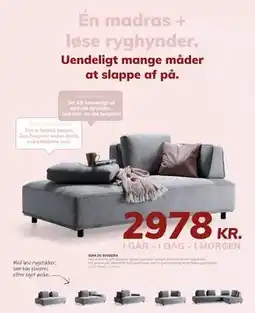 Daells Bolighus SOFA OG SOVESOFA tilbud