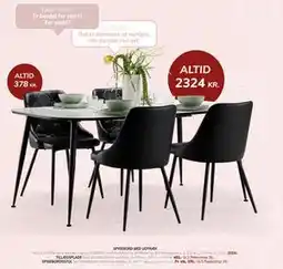 Daells Bolighus SPISEBORDSSTOL tilbud