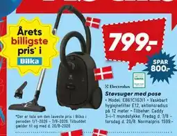 Bilka Electrolux Støvsuger med pose tilbud