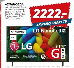 Bilka LG 43NANO80A tilbud