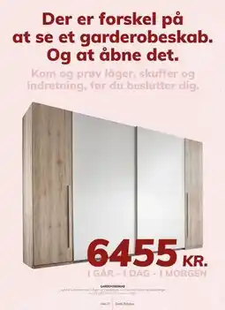 Daells Bolighus GARDEROBESKAB tilbud