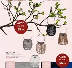 Daells Bolighus SOLAR LAMPE tilbud