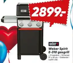 Bilka Weber Spirit E-310 gasgrill tilbud