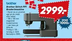 Bilka brother Brother Skitch PP1 Broderimaskine tilbud
