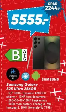 Bilka Samsung Galaxy S25 Ultra 256GB tilbud