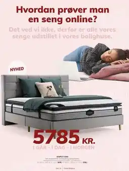 Daells Bolighus KOMPLET SENG tilbud