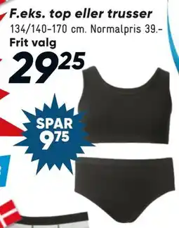 Bilka top eller trusser tilbud