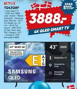 Bilka SAMSUNG TQ43Q8F tilbud
