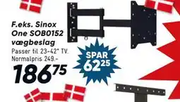 Bilka Sinox One SOB0152 vægbeslag tilbud