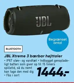 Bilka JBL Xtreme 3 bærbar højttaler tilbud