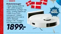 Bilka BOSCH Robotstøvsuger tilbud