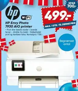 Bilka HP Envy Photo 7930 AIO printer tilbud