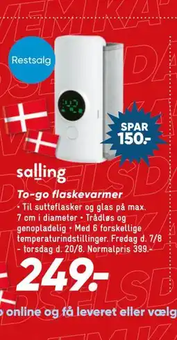 Bilka salling To-go flaskevarmer tilbud