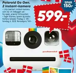 Bilka Polaroid Go Gen. 2 instant-kamera tilbud