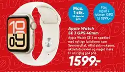 Bilka Apple Watch SE 3 GPS 40mm tilbud