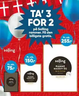 Bilka TA' 3 FOR 2 på Salling rammer tilbud