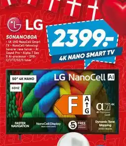 Bilka LG 50NANO80A tilbud