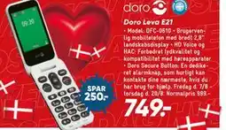 Bilka Doro Leva E21 tilbud
