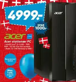 Bilka Acer stationær PC tilbud