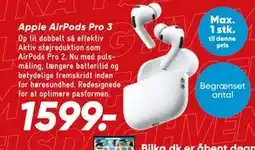 Bilka Apple AirPods Pro 3 tilbud