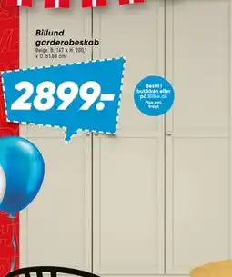 Bilka Billund garderobeskab tilbud