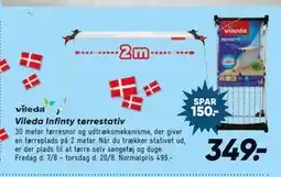 Bilka Vileda Infinty tørrestativ tilbud