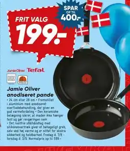 Bilka Jamie Oliver anodiseret pande tilbud