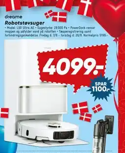 Bilka dreame Robotstøvsuger tilbud