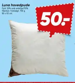 Bilka Luna hovedpude tilbud