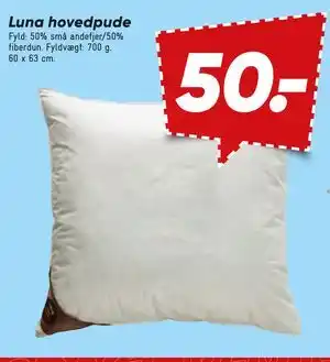 Bilka Luna hovedpude tilbud