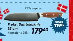Bilka Santokukniv 18 cm tilbud