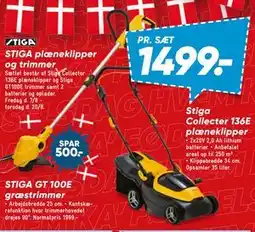 Bilka STIGA plæneklipper og trimmer tilbud