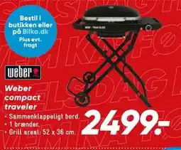 Bilka Weber compact traveler tilbud