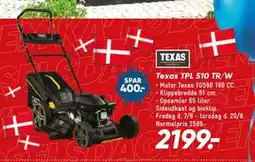 Bilka Texas TPL 510 TR/W tilbud