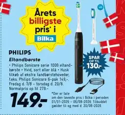 Bilka Eltandbørste tilbud