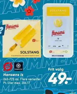 Bilka Hansens is tilbud