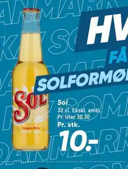 Bilka Sol tilbud