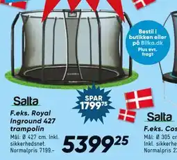 Bilka Salta Royal Inground 427 trampolin tilbud