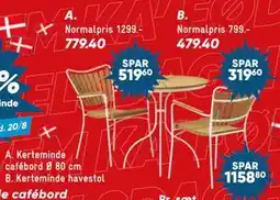 Bilka Kerteminde havestol tilbud