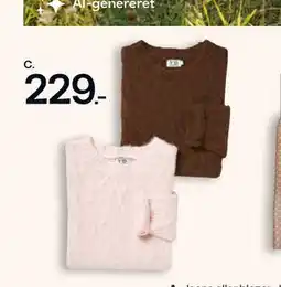 Bilka Strikbluse tilbud