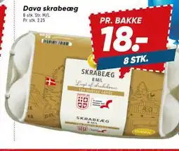 Bilka Dava skrabeæg tilbud