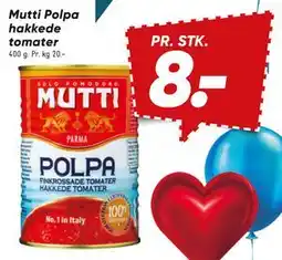 Bilka Mutti Polpa hakkede tomater tilbud