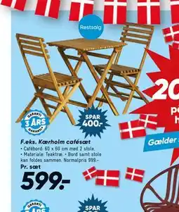 Bilka Kærholm cafésæt tilbud