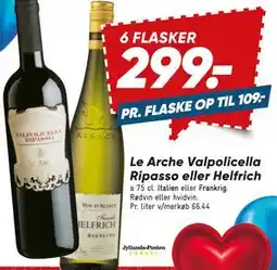 Bilka Le Arche Valpolicella Ripasso eller Helfrich tilbud