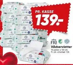 Bilka Vådservietter tilbud