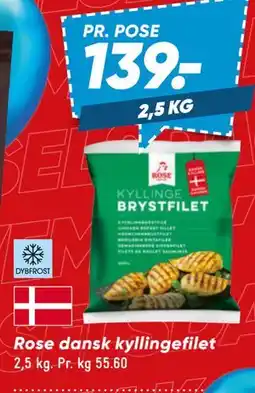 Bilka Rose dansk kyllingefilet tilbud