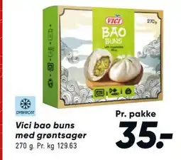 Bilka Vici bao buns med grøntsager tilbud